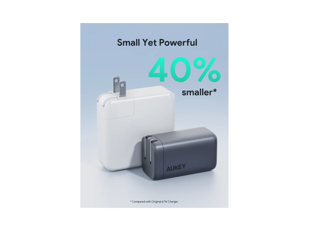 Buy Aukey PA-B6U 67W UFCS 3-Port Wall Charger Fast Multi-Device Charger in Qatar Buy Aukey PA-B6U 67W UFCS 3-Port Wall Charger Fast Multi-Device Charger in Qatar